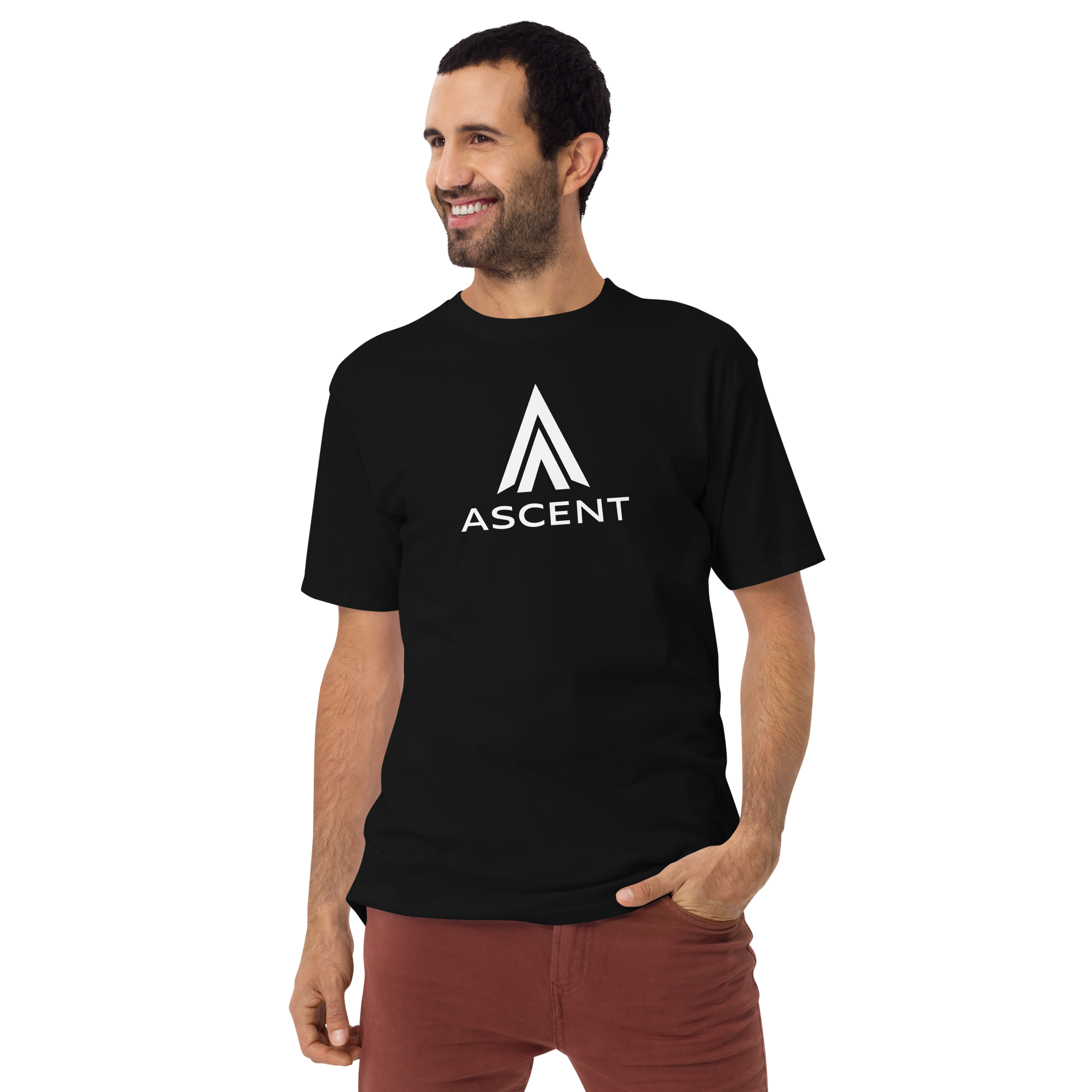Ascent Men’s Premium Heavyweight Tee
