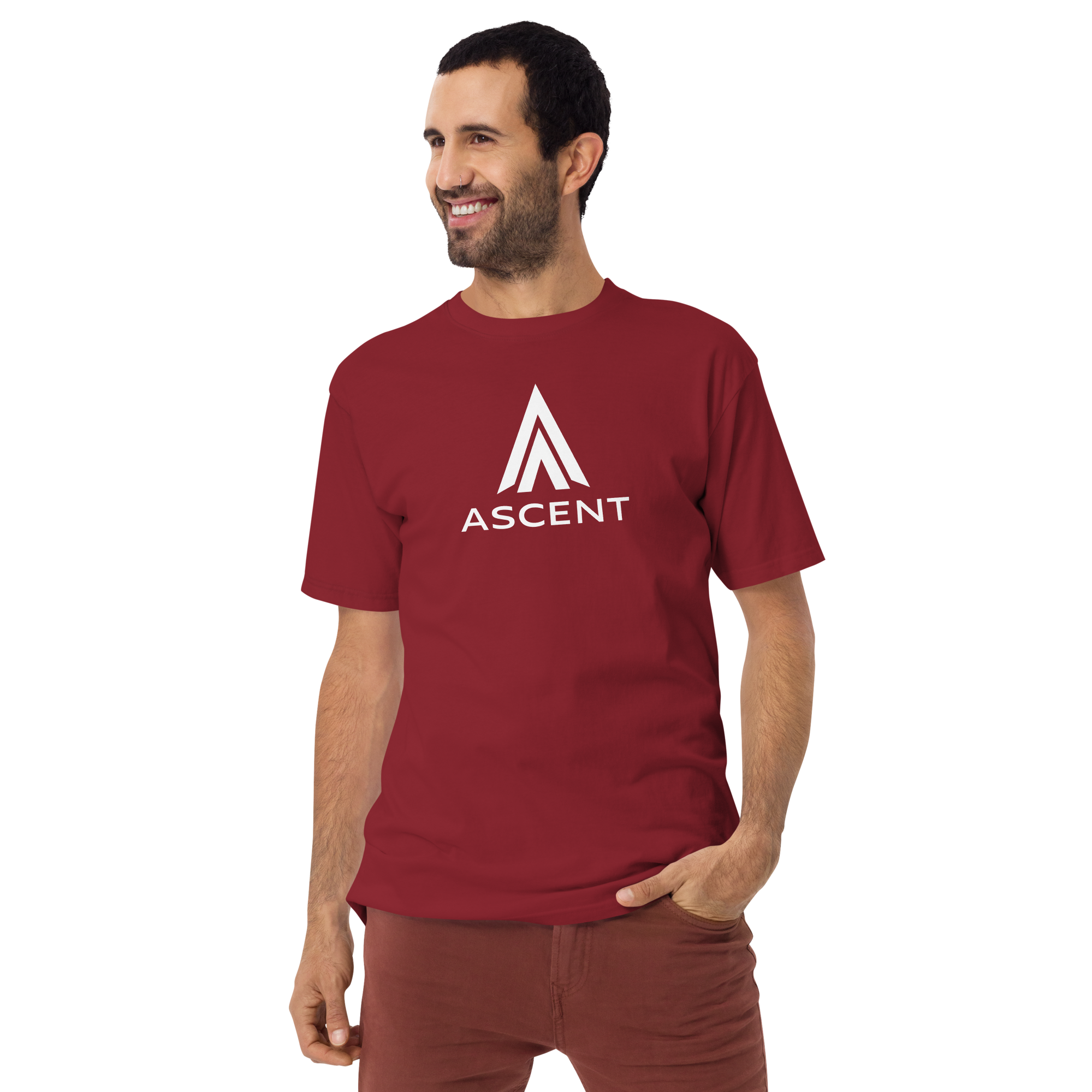 Ascent Men’s Premium Heavyweight Tee