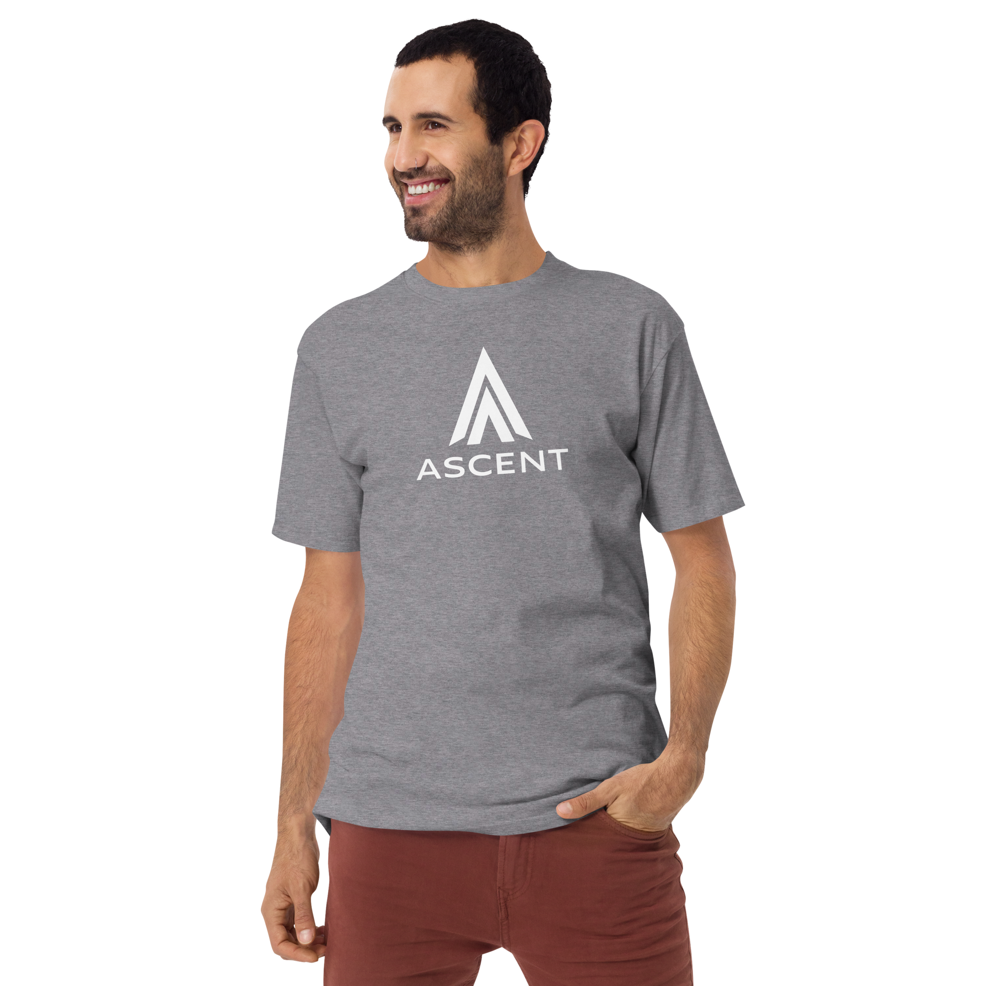 Ascent Men’s Premium Heavyweight Tee