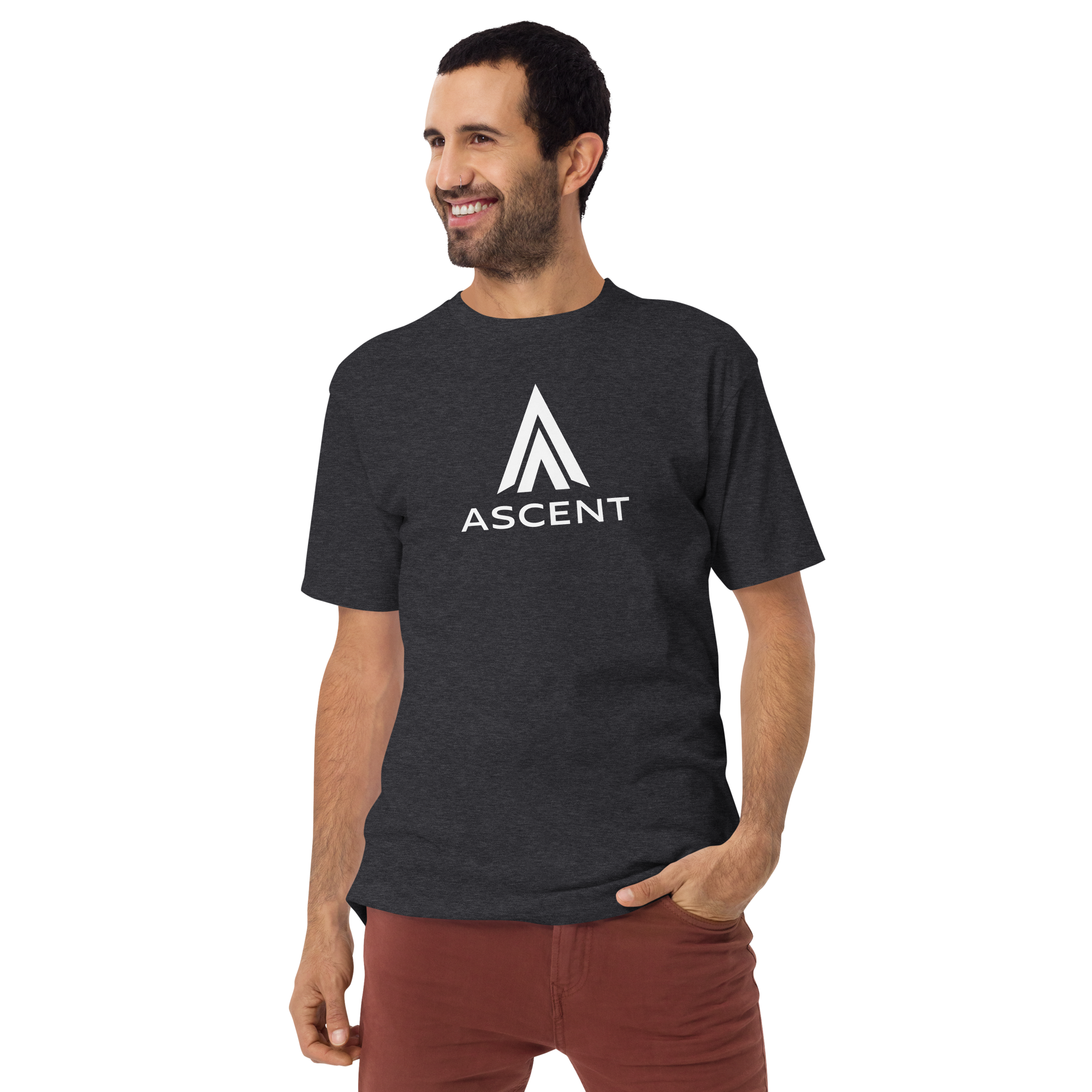 Ascent Men’s Premium Heavyweight Tee
